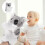 Koala Handsdocka Plush Fylld Leksak För Barns Rollspel 2