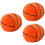 Plush Röststyrd Handtag Basketboll Rattle För (Orange) 6
