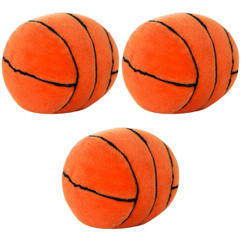 Plush Röststyrd Handtag Basketboll Rattle För (Orange) 2