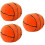 Plush Röststyrd Handtag Basketboll Rattle För (Orange) 7