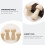 5Pcs Små Svamp Dekorationer För Diy Målning 11