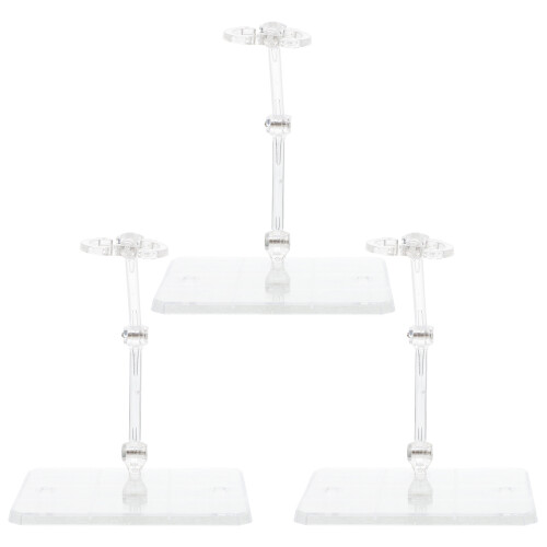 3Pcs Base De Exibição Para De Com Suportes De 1