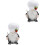 2St Gnome Hem Bordshantverk Charmig Faceless 4