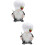 2St Gnome Hem Bordshantverk Charmig Faceless 8