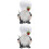 2St Gnome Hem Bordshantverk Charmig Faceless 6