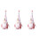 3Pcs Lång Mössa Gnomdocka Dvärgdocka Dockdekoration 4