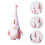3Pcs Lång Mössa Gnomdocka Dvärgdocka Dockdekoration 10