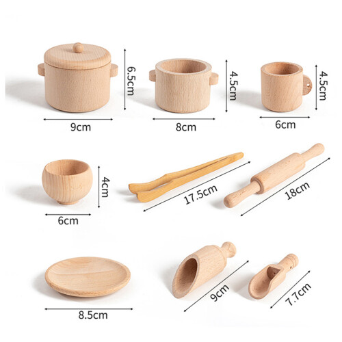 1 Set Eftermiddagste Set För Småbarn 1