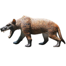 3Pcs Plastvargfigur Simulerad Vild Modell För Barn