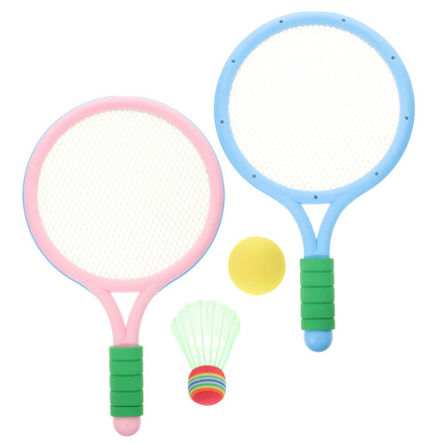 1 Set Barns Badmintonracket Träning Ute Fritid 1