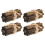 4Pcs Mini Decorativa Para Chimenea Casa De Muñecas 1