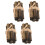 4Pcs Mini Decorativa Para Chimenea Casa De Muñecas 8