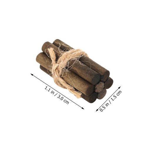 4Pcs Mini Decorativa Para Chimenea Casa De Muñecas 1