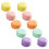 10 Unidades De Macaron Artificial Coloridos Para Decoração 8