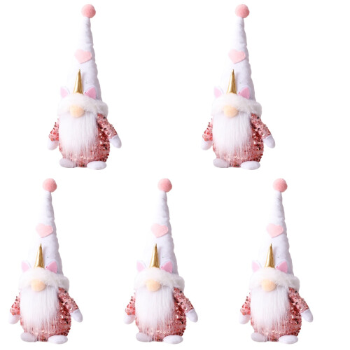 5St Långmössa Tomte Dockor Dvärgdockor Festlig 1