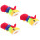 3St Bottle Protector Färgglad Babyflaska Skydd 8