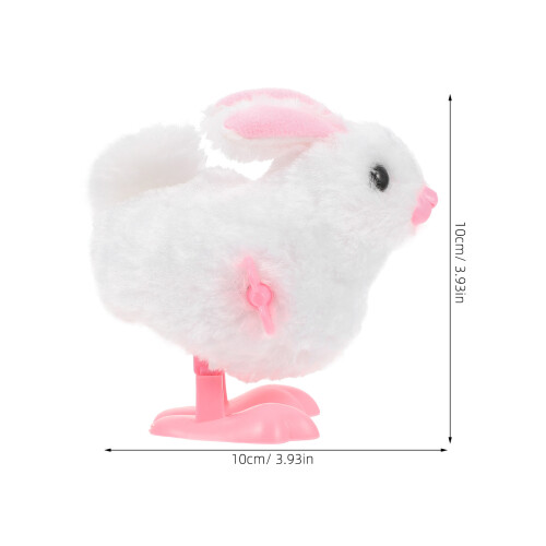 6Pcs Pås Karnell Hoppande Kaniner Dragdockor Plush 1