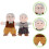 4 Stycken Berättartid Figur Barn Handsdocka Diy Leksak 10