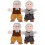 4 Stycken Berättartid Figur Barn Handsdocka Diy Leksak 5