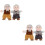 4 Stycken Berättartid Figur Barn Handsdocka Diy Leksak 6