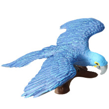 2St Simulation Animalmodell Barns Leksak Fågel Gul, Blå, Mörkblå