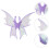 Kostymvingar Barn Fairy Wing Elegant Dekorationsvingar 5