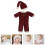 Conjunto De Para Bebê, Chapéu E , Roupas Para Fotografia 9