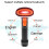Wireless 2D Barcode Scanner USB Interface  Endurance 2 Modes Compact Portable For Express 4