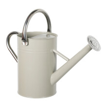 Heavy Type Metal Watering Can For Outdoor Plant Durable-milky