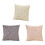 Decorative Bowknot Pillow Protectors Soft Polyester-White 2