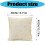 Decorative Bowknot Pillow Protectors Soft Polyester-White 4