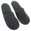 One Time Use Slippers 6pairs Dark Grey Flat For Airline 7