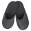 One Time Use Slippers 6pairs Dark Grey Flat For Airline 3