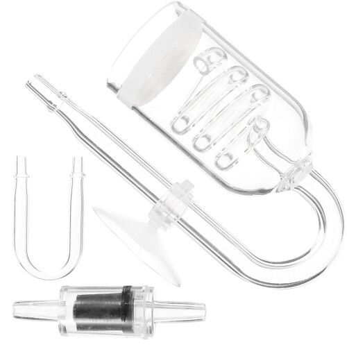 1 Set Aquarium Co2 Diffuser Met Zuignap Visserijtank