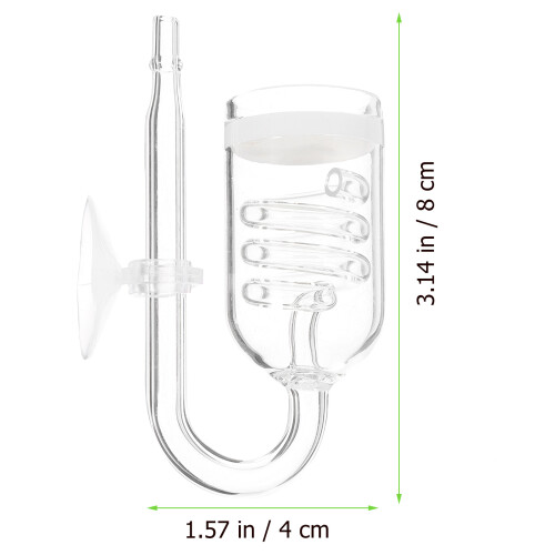 1 Set Aquarium Co2 Diffuser Met Zuignap Visserijtank 2