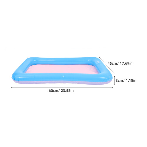 Indoor Pvc Zandbak Blaad Inflatable Draagbaar Vormbaar 1