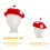 Mushroom Hoed Cosplay Prop Wollen Hoed 9