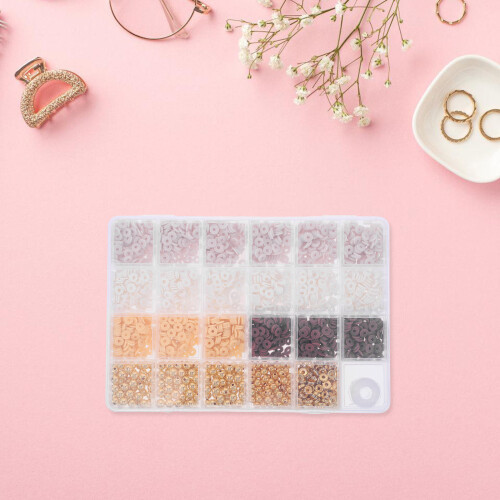 Multi Kleur DIY Sieraden Kralen Set Armbanden Kit 2