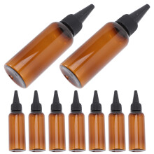 10Stk Applikatorflasche 50Ml Kunststoff Nachfüllbar Für Haarfarbe