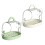 Clear Parrots Carrying Case for Small Bird Go Out-White 2