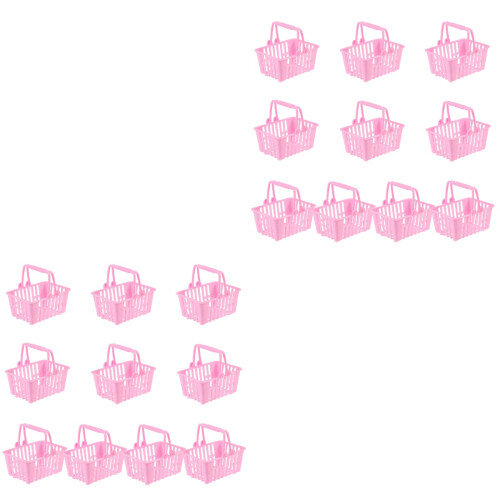 20 Simulatie Winkelmandjes Plastic Mini Snoepmandjes 2