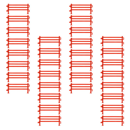 100 Türblock Zaunpaneel Simulation Spielzeug Leitplanke