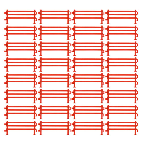 100 Türblock Zaunpaneel Simulation Spielzeug Leitplanke 1