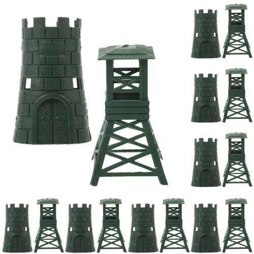 10 Set Mini Militär-Props Simulationmodelle Für Desktop Fotoprop 2