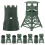 10 Set Mini Militär-Props Simulationmodelle Für Desktop Fotoprop 2