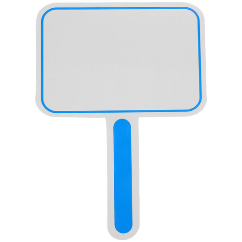Handheld Blank Foams Whiteboard Office Droog Wisbaar Bord Rechters 1
