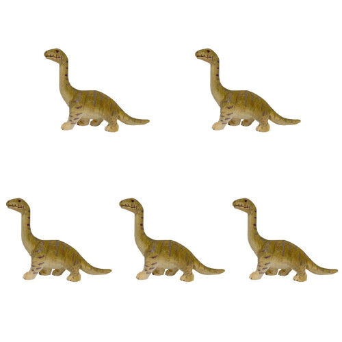 5 Teile Simulation Dinosaurier Holz Bastelset 1