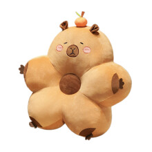 Soft Plush Lumbar Cushions Breathable Waist-Close eyes S