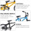 4Stk Finger Bikes Mini Mountainbikes Doppelrahmen Spielzeug 10