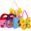 5 Sets Children Handbag Cartoon Pattern Hand-Woven Diy Materials 4